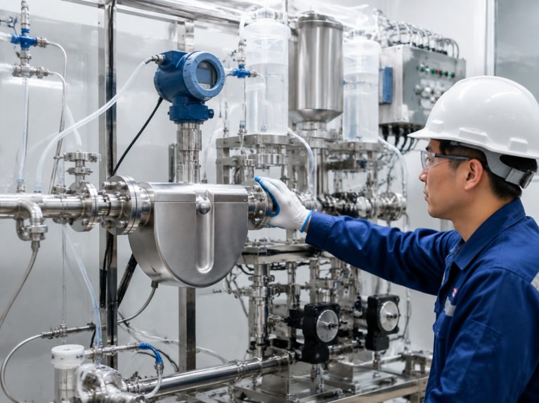 温州科里奥利液体质量流量计